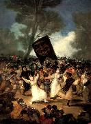 Francisco Goya The Burial of the Sardine Sweden oil painting artist